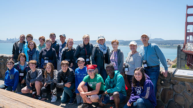 San Francisco with Grandchild