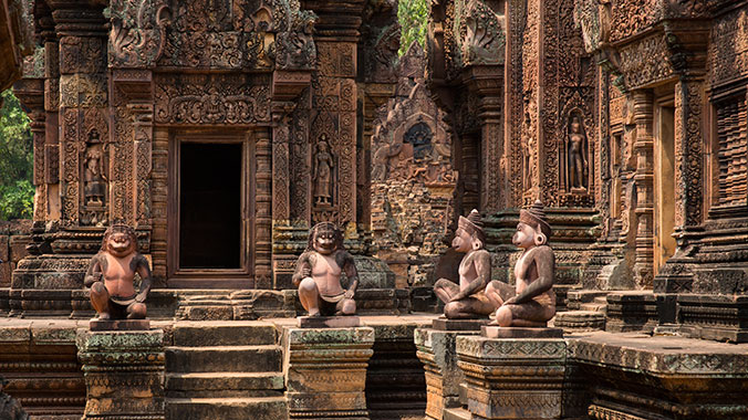 Angkor Wat and the Mekong River