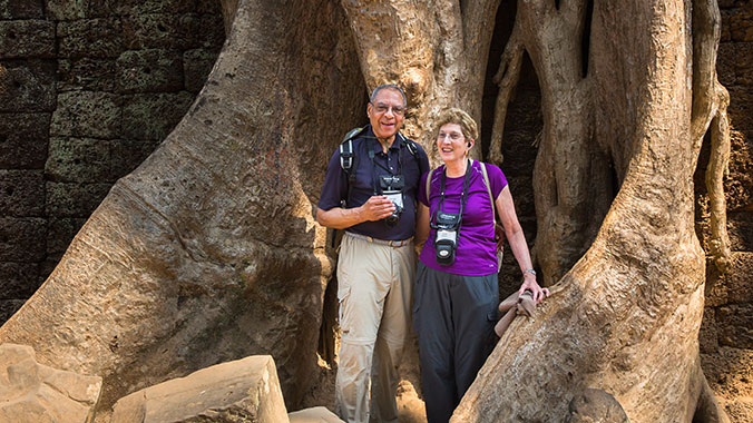 Angkor Wat and the Mekong River
