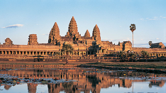 Angkor Wat and the Mekong River