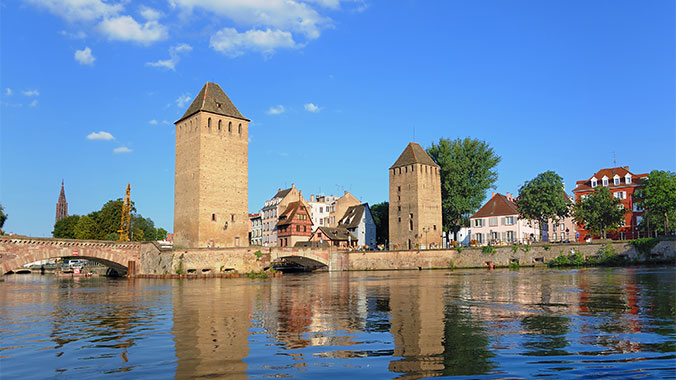 Cruise Rhine River Alsace-Lorraine France