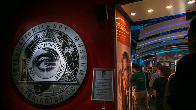 Learn about spies in Washington DC with your grandchild