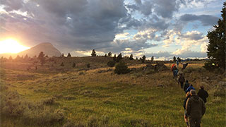 Hiking Beartooth Mountains Wyoming